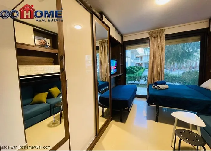 Apartment Cozy 1br G Cribs B19-g7 El-gouna Shared Heatd Pool El Gouna