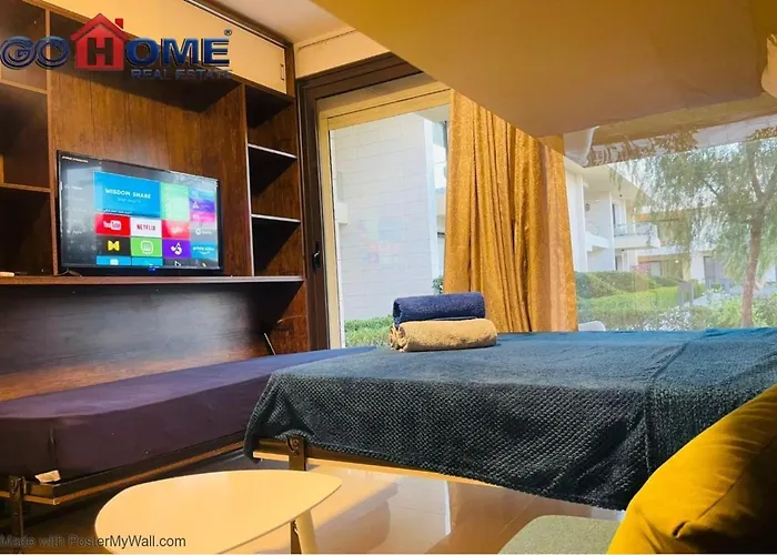 Cozy 1br G Cribs B19-g7 El-gouna Shared Heatd Pool Apartment