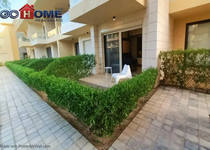 Cozy 1br G Cribs B19-g7 El-gouna Shared Heatd Pool Apartment *