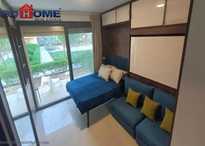 Cozy 1br G Cribs B19-g7 El-gouna Shared Heatd Pool Apartment *