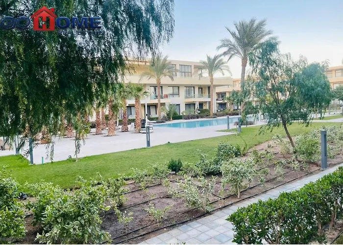 Apartment Cozy 1br G Cribs B19-g7 El-gouna Shared Heatd Pool El Gouna